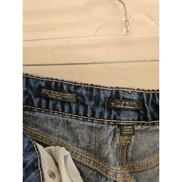 Wild Fable Highest Rise Wide Leg Ankle Duo Color Size 26R - Picture 6 of 7